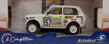 Solido 1/18 Scale - Lada Niva (Paris Dakar 1983) No157