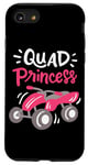 Coque pour iPhone SE (2020) / 7 / 8 Femme Quad Lover ATV Rider Offroad Quad Bike