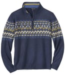 ATLAS FOR MEN - Pull Camionneur Tricot Jacquard - 5XL