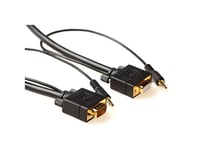 Act 2M Vga + 3,5 Mm 2M Vga (D-Sub) + 3,5 Mm (1/8") Vga (D-Sub) + 3,5 Mm (1/8") Svart Hdmi-Kabel (Ak4980)