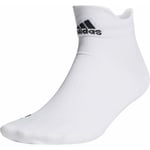 adidas Performance Ankle Running Socks White Arch Support Ankle Length Sports