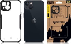 Tactical Tactical Quantum Stealth Cover For Apple Iphone 13 Clear/Black Standard