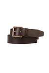 Boss Mens Black Joris -sz40 Leather Belt Dark Brown - Size 36 (Waist)