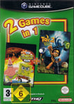 2 Games in 1 Tak 2 + Der Spongebob Schwammkopf Film (NOE) - Gamecube - Nintendo Gamecube - PAL/EUR/NOE - Complete (CIB)