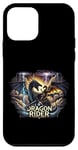 iPhone 12 mini Dragon Rider Fantasy Storm Lightening Dragon Case