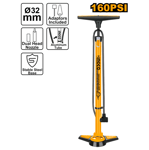 Pompe Gonfleur Pour Vélo Compresseur Avec Manomètre Roues Auto Moto Vélo