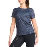 2XU, Women's Light Speed Tee Tech Bandana/Ink Reflective, L