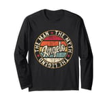 Mens Angelo The Man The Myth The Legend First Name Angelo Long Sleeve T-Shirt