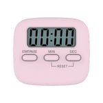 1 Pack Digital Kök Timer Magnetisk Nedräkning Stoppur Timer med Höglarm, Stor Siffra, Bakre Stativ, Hängande Hål för Matlagning, Dusch (Vit)