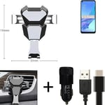 Car holder air vent mount for Oppo A33 cell phone mount