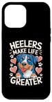 iPhone 12 Pro Max Heeler Blue Heeler Work Dog Australian Cattle Dog Lovey Dad Case