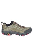 Merrell Women's Moab 3 Gore-Tex Hiking Boots - Olive, Green, Size 4, Women