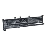 Batterie pour Asus VivoBook Pro 17 N705FN-GC059T Pro 17 N705FN-GC081R 3600mAh