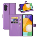 Samsung Galaxy A13 5G      Pu Wallet Case    [Purple]