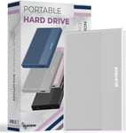 Disque Dur Externe 250 Go Hdd De Sauvegarde De Données \ Extension De Mémoire 2,5"" Disque Dur Portable Usb 3.0 Compatible Avec Mac, Ordinateur De Bureau, Pc, Ps4, Ps5, Xbox One (Argent)