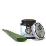 Face Scrub for Men Aloe Vera - Bamboo - Activated Charcoal 100% Organic