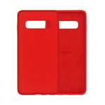 Merskal premium silikonskal till Samsung Galaxy S10 Plus (Red)