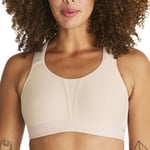 Swegmark BH Kimberly Iconic Moulded Cups Sports Bra Beige polyamid B 90 Dame