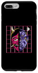 Coque pour iPhone 7 Plus/8 Plus Kanji Japan Katana Sword Oni Demon Masque Ninja Samouraï