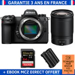 Nikon Z6 III + Z 85mm f/1.8 S + 1 SanDisk 64GB Extreme PRO UHS-II SDXC 300 MB/s + 1 Nikon EN-EL15c + Ebook '20 Techniques pour Réussir vos Photos' - Appareil Photo Hybride Nikon