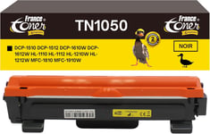 Toner Tn1050 Remplacement Pour Brother Dcp-1510 Dcp-1512 Dcp-1610W Dcp-1612W Hl-1110 Hl-1112 Hl-1210W Hl-1212W Mfc-1810 Mfc-1910W (Noir, Format Standard)[DYJ072858]