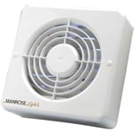 Manrose 12W Gold Axial Bathroom Extractor Fan with PIR - MG100PIR