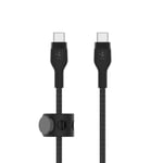 Belkin BOOST CHARGE USB-C to USB-C 2.0 Braided Silicon, 1m, Black