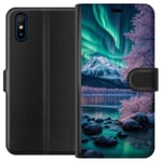 Xiaomi Redmi 9A Plånboksfodral Norrsken