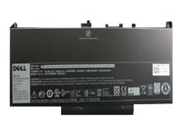 Dell Primary Battery - Batteri Til Bærbar Pc - Litiumion - 4-Cellers - 55 Wh - For Latitude E7270, E7470