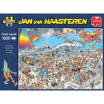 Jan Van Haasteren At the Beach Pussel 1000 bitar, Jumbo