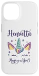 iPhone 14 First Name Henrietta Personalized Henrietta Case