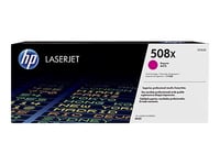 Lasertoner Hp 508X Cf363x, 9.500 Sidor, Magenta