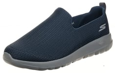 Skechers Men's Go Walk Max-athletic Air Mesh Slip on Walking Shoe Sneaker, Blue Navy Gray, 12 UK X-Wide