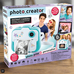 Photo Creator Instant Camera with 4GB SD Card