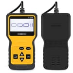 OBD2 Scanner Universel Lecteur de Code d'erreur de Moteur, Outil de Diagnostic Can pour Tous Les protocoles OBD II Voitures Depuis 1996, jaune