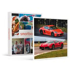 SMARTBOX - Coffret Cadeau Stage de pilotage multivolant : 2 tours en Porsche et 2 tours en Ferrari 488 GTB sur le circuit de Croix-en-Ternois-Sport & Aventure