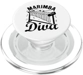 Funny Marimba Instrument Pun for a Marimba Player PopSockets PopGrip for MagSafe