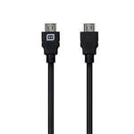 Konix Drakkar Câble adaptateur standard HDMI 2.0 mâle A vers mâle A 1,8 m - Compatible PS3, PS4, Xbox One, Ultra HD, Apple TV - Noir