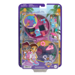 Polly Pocket - Sauvetage du dauphin - Coffret 2 mini-figurines et animaux