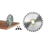 Festool Fine Tooth Saw Blade, 160 x 2.2 x 20 W48 & Universal Saw Blade, 160 x 2.2 x 20 W28