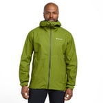 Montane Mens Spirit Lite Waterproof Jacket - Green - Size Small