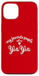 iPhone 13 My Favorite People Call Me YIAYIA Greek Grandma Greece yaya Case