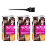 L'Oreal Casting Creme Gloss Hair Color All Colors 3-Pack