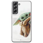 ERT GROUP Coque de téléphone Portable pour Samsung S21 FE Original et sous Licence Officielle Star Wars Motif Baby Yoda 016 Parfaitement adapté à la Forme du téléphone Portable, Coque en TPU