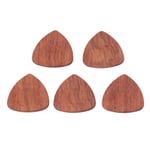 Wood Guitar Pick Box Black Walnut Wood Unique Lighter Shape Smoothly Vintage RHS