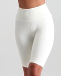 Aim’n Off-White Luxe Seamless Biker Shorts - M