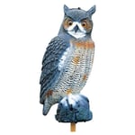 Figurine de jardin grand hibou Ubbink H59 cm