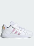 adidas Grand Court 2.0 Shoes Kids, White, Size 2.5 Older