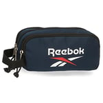 Reebok Boston Triple Etui Bleu 22x10x9 cms Polyester