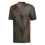 Adidas Men's TIRO 19 JSY T-Shirt, raw Khaki/Shock red, L